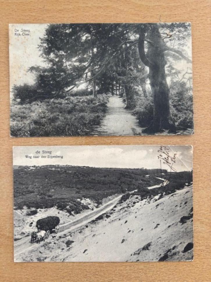 De Steeg - 2 krt voor € 0,90, Verzamelen, Ansichtkaarten | Nederland, Gelopen, Gelderland, 1920 tot 1940, Verzenden
