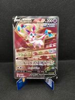 Sylveon V Alternate Art - 184/203 - Evolving Skies, Ophalen of Verzenden, Zo goed als nieuw, Losse kaart, Foil