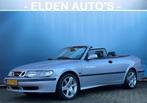 Saab 9-3 Cabrio 2.0t Anniversary/In Nieuwstaat/Youngtimer, Voorwielaandrijving, Zwart, 4 cilinders, 4 stoelen