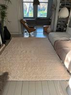 Crème harig vloerkleed: 200 cm breed x 300 cm lang, Huis en Inrichting, Stoffering | Tapijten en Kleden, 200 cm of meer, 200 cm of meer