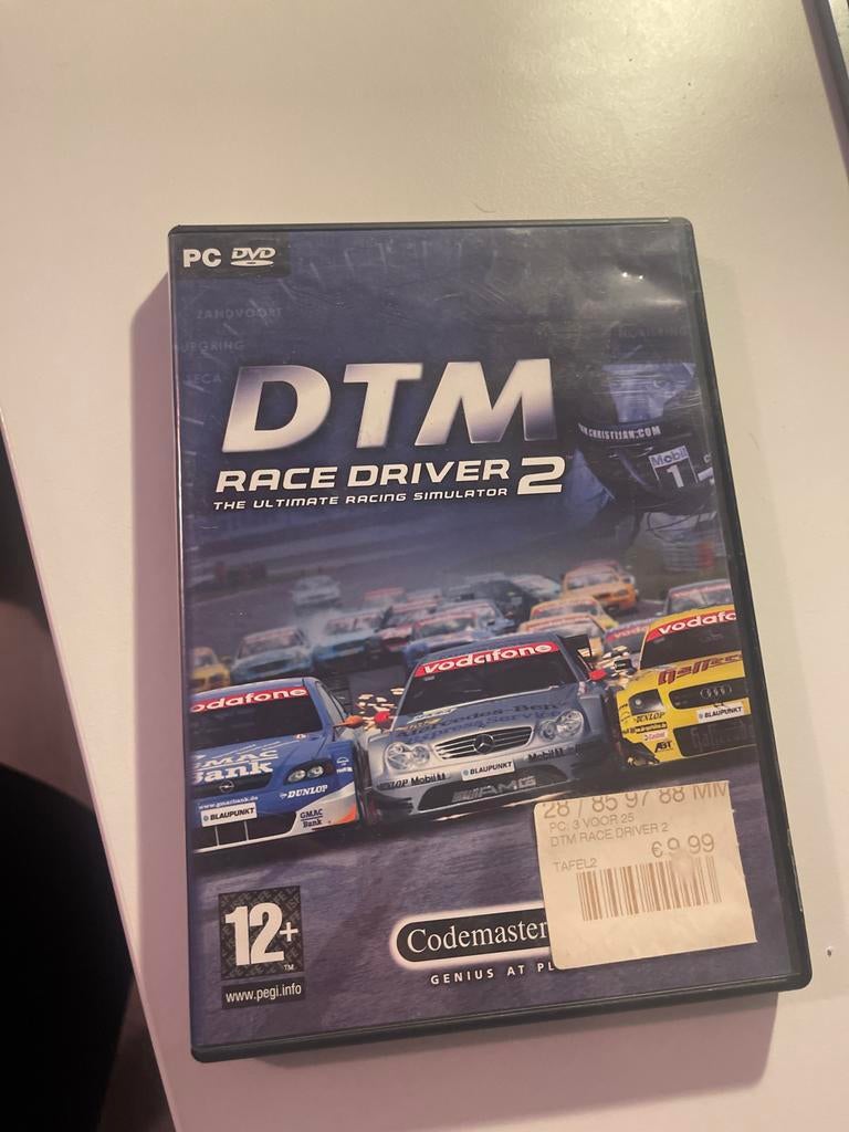 DTM Race Driver 2 - PC Game, Spelcomputers en Games, Games | Pc, Ophalen, Gebruikt, 1 speler, Racen en Vliegen