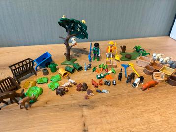 Playmobil boerderij - zelf samengesteld beschikbaar voor biedingen