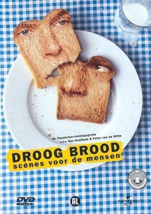 Droog brood - 2x - o.a. omwille van de smeer, Cd's en Dvd's, Dvd's | Cabaret en Sketches, Zo goed als nieuw, Stand-up of Theatershow