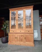 Prachtige hoge teakhouten winkelkast | Teak buffetkast #2635, Niet ingevuld, Gebruikt, Met deur(en), 200 cm of meer