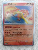 Moltres MEW - 146/165 - Rare Holo, Ophalen of Verzenden, Zo goed als nieuw, Losse kaart
