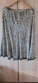 Rok met glittertjes,  maat ong 44-46, Ophalen of Verzenden, Zo goed als nieuw, Zwart, Onder de knie