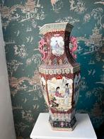 Grote Chinese porseleinen vaas – 60 cm – handbeschilderd, Ophalen