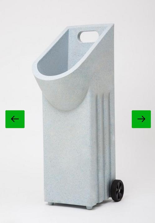 Te Huur Plaszuil / Plaspaal / Urinoir € 20,-, Doe-het-zelf en Verbouw, Sanitair, Zo goed als nieuw, Toilet, Ophalen of Verzenden