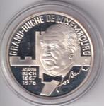 Luxemburg, 25 Ecu, 1993, zilver (Joseph Bech), Postzegels en Munten, Zilver, Ophalen of Verzenden, Losse munt, Overige landen