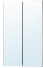 IKEA ENHET spiegelkast badkamer grijs – 60x17x75 cm, Huis en Inrichting, Badkamer | Badkamermeubels, Ophalen, 50 tot 100 cm, Minder dan 25 cm