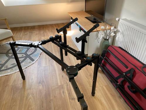 Quik Lok WS 650 en uitbreiding set, Muziek en Instrumenten, Standaards, Gebruikt, Instrumentstandaard, Keyboard of Synthesizer