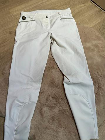 Mooie wedstrijdbroek met plastron beschikbaar voor biedingen