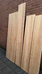 Massief eiken planken vierzijdig geschaafd, Doe-het-zelf en Verbouw, Hout en Planken, Ophalen, 25 tot 50 mm, Eiken, Plank