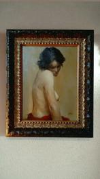 Naakt olieverf.1e kwart 20e eeuw, Ophalen of Verzenden