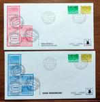 FDC Rolzegel "Philato Zaanstad", 2 x onbeschreven, Postzegels en Munten, Brieven en Enveloppen | Nederland, Verzenden, Envelop