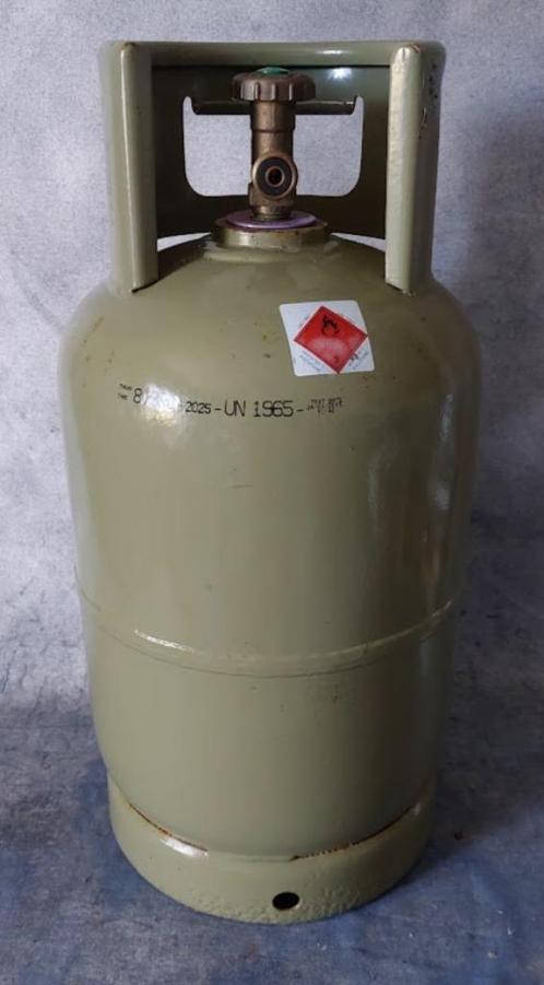 Metalen gasfles 5 kg [5962]  [CaKaCa], Caravans en Kamperen, Caravan accessoires, Gebruikt, Ophalen