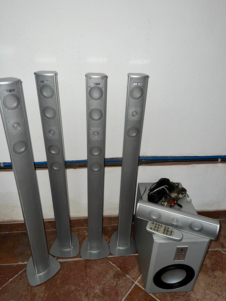 Complete speakerset (incl subwoofer), Ophalen, Gebruikt, Overige merken, Overige spelers