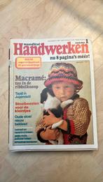 Maandblad Handwerken 1974-1977, Gebruikt, Ophalen of Verzenden