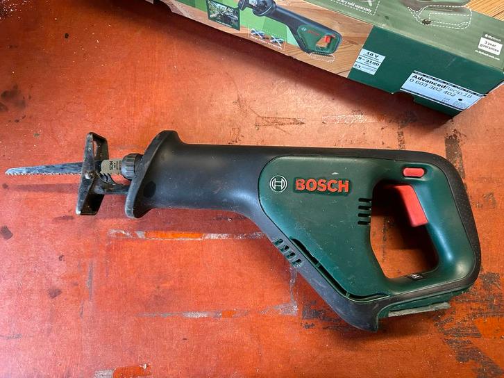 Bosch AdvancedRecip 18 Reciprozaag, Doe-het-zelf en Verbouw, Gereedschap | Zaagmachines, Gebruikt, Reciprozaag, Ophalen of Verzenden