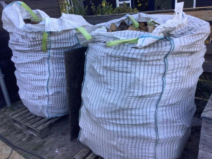 Droog Haardhout kachelhout stookhout, Tuin en Terras, Haardhout, Blokken, Elzenhout, 6 m³ of meer, Ophalen