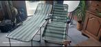 Crespo XL ligbed en Crespo relaxstoel, Caravans en Kamperen, Ophalen, Zo goed als nieuw, Campingstoel
