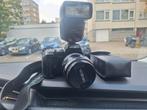 Minolta Camera met Flitser, Lens & Tas (Onderdelen), Ophalen of Verzenden, Gebruikt, Spiegelreflex, Minolta