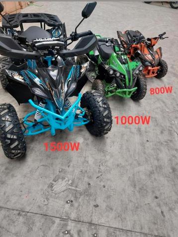 Elektrische Kinderquad 800w en 1000w beschikbaar voor biedingen
