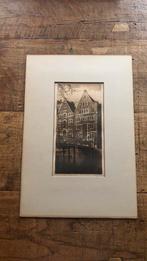 Dirk Harting (1884-1970) ets, Antiek en Kunst, Ophalen of Verzenden