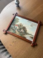 C. Waterman Schilderij - Dorpsgezicht, Antiek en Kunst, Kunst | Schilderijen | Klassiek, Ophalen