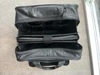 TUMI reistrolley zwartleer - pure kwaliteit & uitstraling, Sieraden, Tassen en Uiterlijk, Koffers, Wieltjes, 50 tot 60 cm, Leer