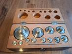 Precisie Gewichtenset in Houten Kist, Antiek en Kunst, Antiek | Gereedschap en Instrumenten, Ophalen