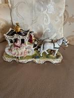 Porselein koets Dresden, Ophalen of Verzenden