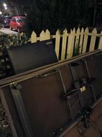 Gratis af te halen elektrische boxspring met hoofdbord, Ophalen, Zo goed als nieuw, Tweepersoons, Stof