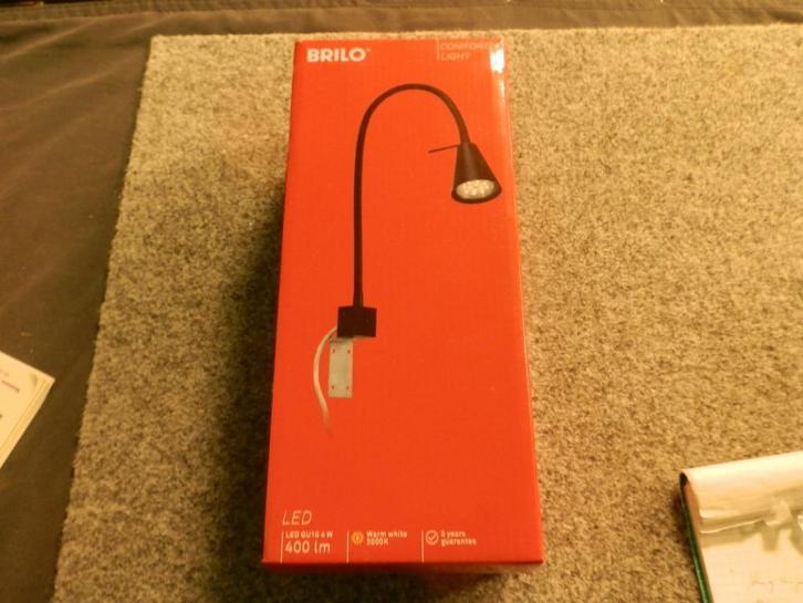 Lampen nieuw lucide trio brilo hang tafel wand, Huis en Inrichting, Lampen | Tafellampen, Nieuw, Minder dan 50 cm, Glas, Hout