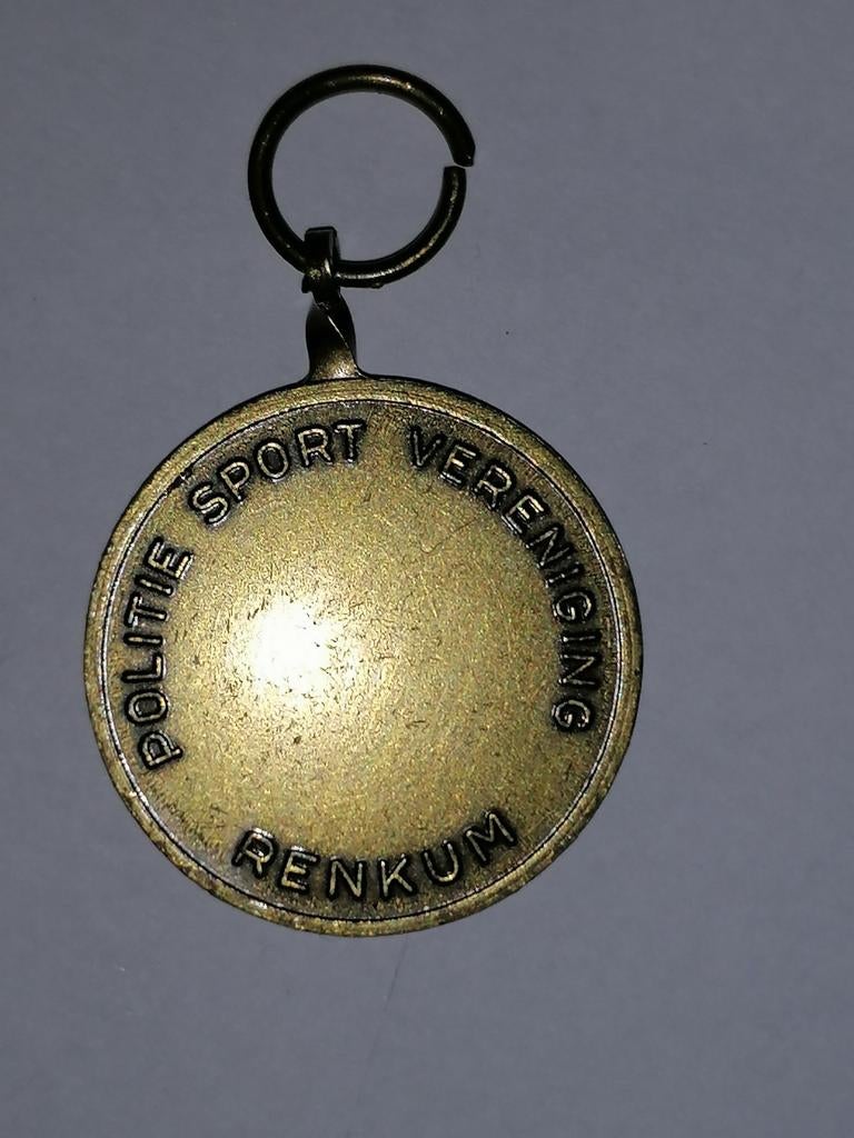 Politie Renkum medaille Airborne Wandeltocht, Ophalen of Verzenden, Overige materialen, Nederland