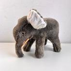 Unieke antieke grijze knuffel olifant, Antiek en Kunst, Antiek | Speelgoed, Ophalen of Verzenden