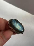 Labradoriet Edelsteenring - Maat 16, Sieraden, Tassen en Uiterlijk, Ringen, Overige materialen, Overige kleuren, Nieuw, Ophalen of Verzenden