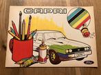 Ford Capri kleurboek brochure, Verzenden, Zo goed als nieuw, Ford