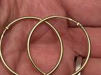 Gouden oorbellen Creolen 14 CT, Verzenden, Zo goed als nieuw, Goud