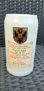 Oude Brand bier pul 1966, Verzenden, Zo goed als nieuw, Pul(len), Brand