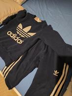 Adidas joggingpak blauw, Kleding | Heren, Ophalen of Verzenden, Zo goed als nieuw, Blauw, Algemeen