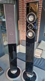 JVC Front speaker zuilen izgs, zwart hoogglans, Ophalen of Verzenden, Zo goed als nieuw