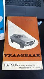 Vraagbaak Datsun cherry, cherryF-L modellenserie 191/1978, Ophalen of Verzenden