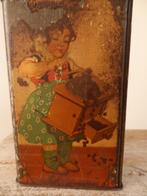 antiek blik rossem's koffie meisje maalt de boontjes, Ophalen of Verzenden