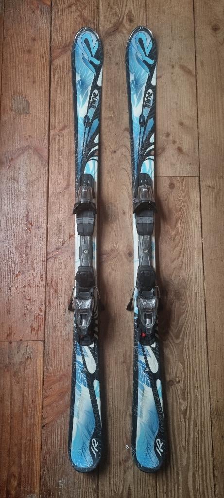K2 true luv dames ski lengte 149cm, 140 tot 160 cm, Gebruikt, Carve, Skiën