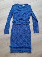 Blauw jurkje Love Triangle XS maat 8, Maat 38/40 (M), Blauw, Ophalen of Verzenden, Zo goed als nieuw