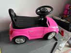 Loopauto Fiat 500 roze, Ophalen, Gebruikt