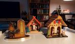 2 weerhuisjes en een thermometer Vintage, Antiek en Kunst, Ophalen of Verzenden