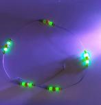 Uranium glas ketting, Antiek en Kunst, Antiek | Glas en Kristal, Ophalen of Verzenden