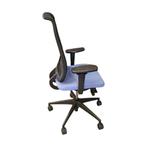 Girsberger Reflex Bureaustoel Lichtblauw Zwart NPR1813, Huis en Inrichting, Bureaustoelen, Gebruikt, Zwart, Ophalen of Verzenden